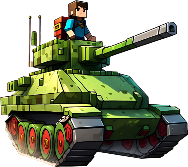 Battle with pixelated tanks in destructible terrain - take aim, fire missiles, and blow up opponents in this reimagined retro arcade tank shooter.